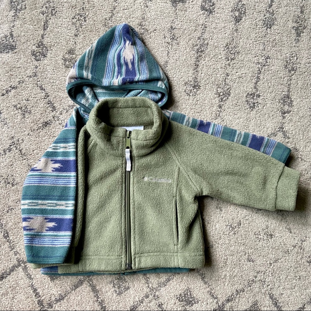 Baby fleece sweatshirt lot (6m and 6-12m)